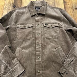Brixton Corduroy Jacket / Overshirt – Men’s Medium Shacket Button Down Workwear